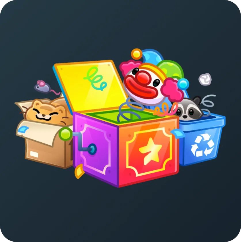 🎁 Случайный коллекционный подарок Jack-in-the-Box