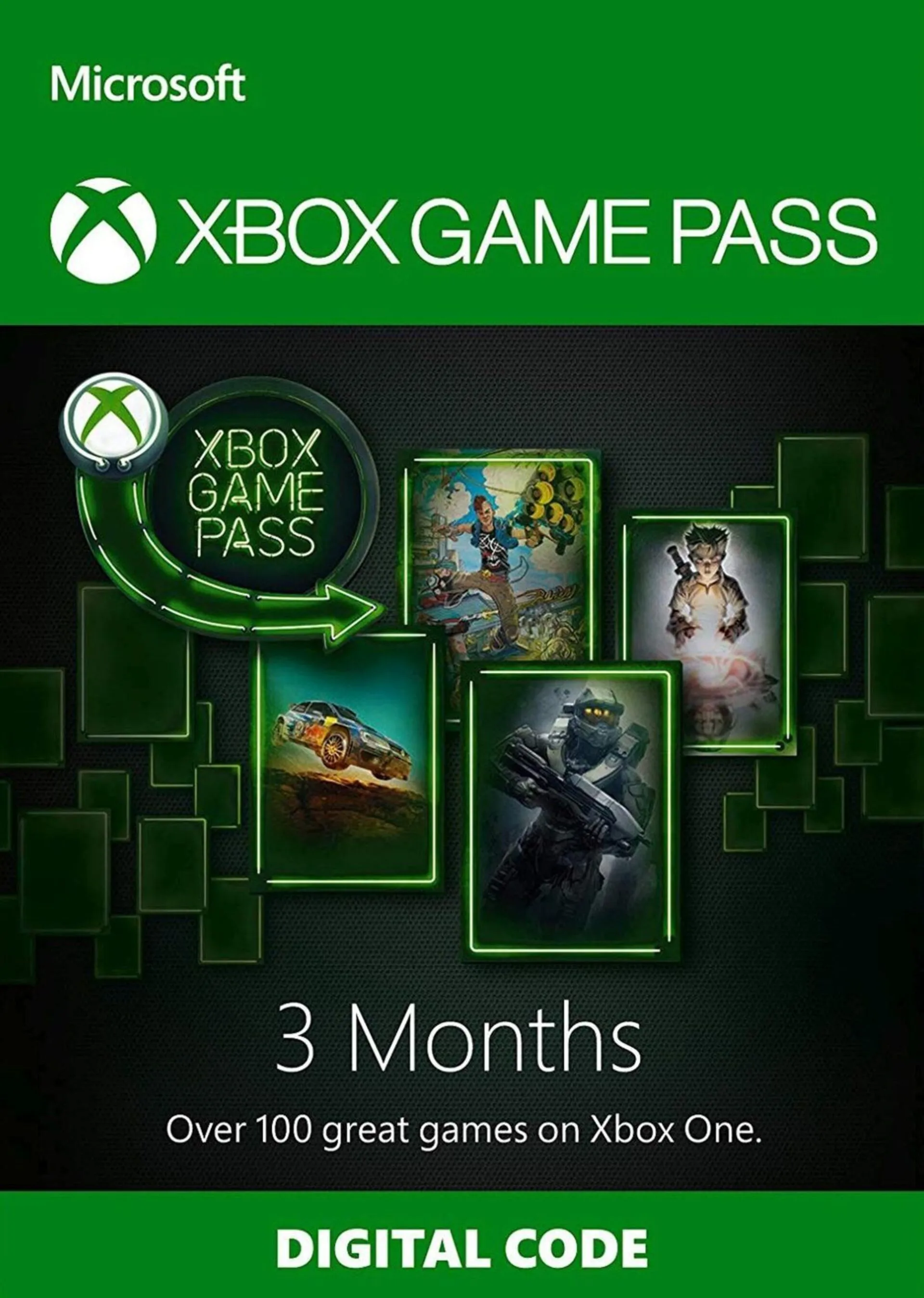 XBOX GAME PASS на 3 месяца для консоли - РОССИЯ - irongamers.ru