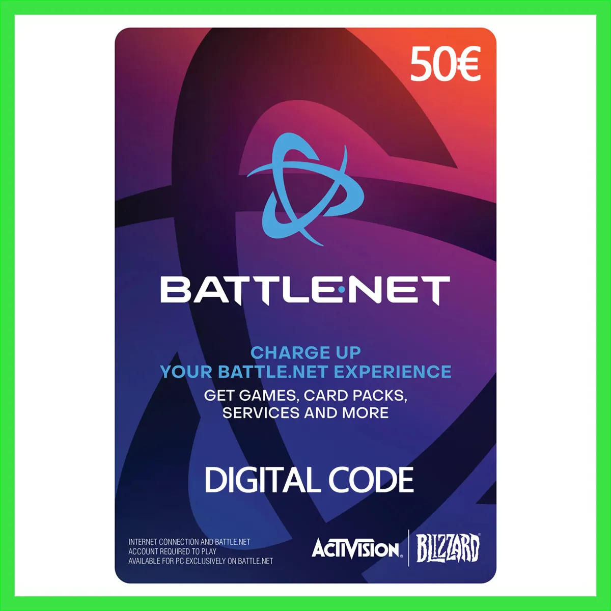 Battle.net Gift Card [50 EUR] - irongamers.ru