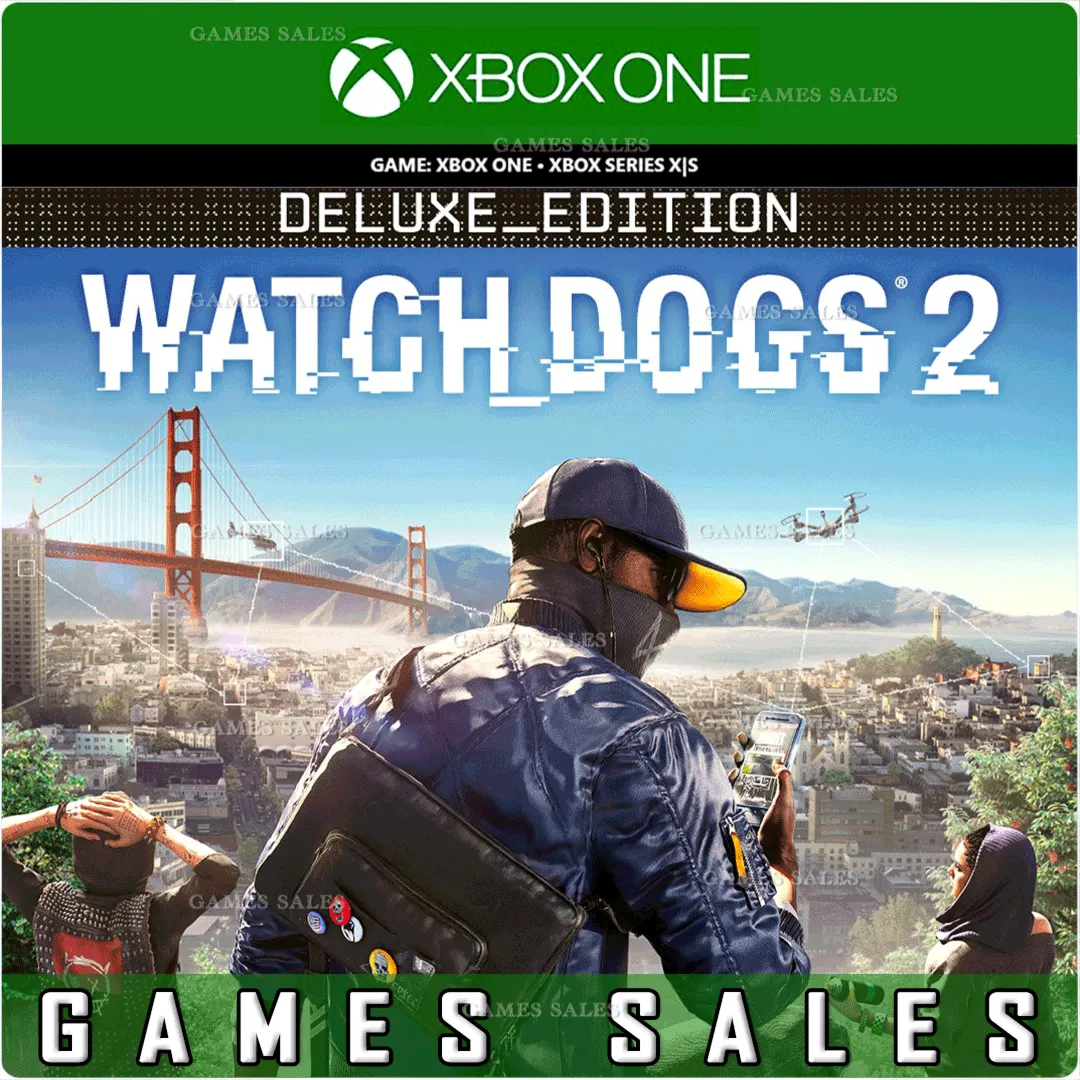 ✅ ❤ ️WATCH DOGS 2 DELUXE EDITION❤ ️XBOX ONE|XS🔑 КЛЮЧ✅ 