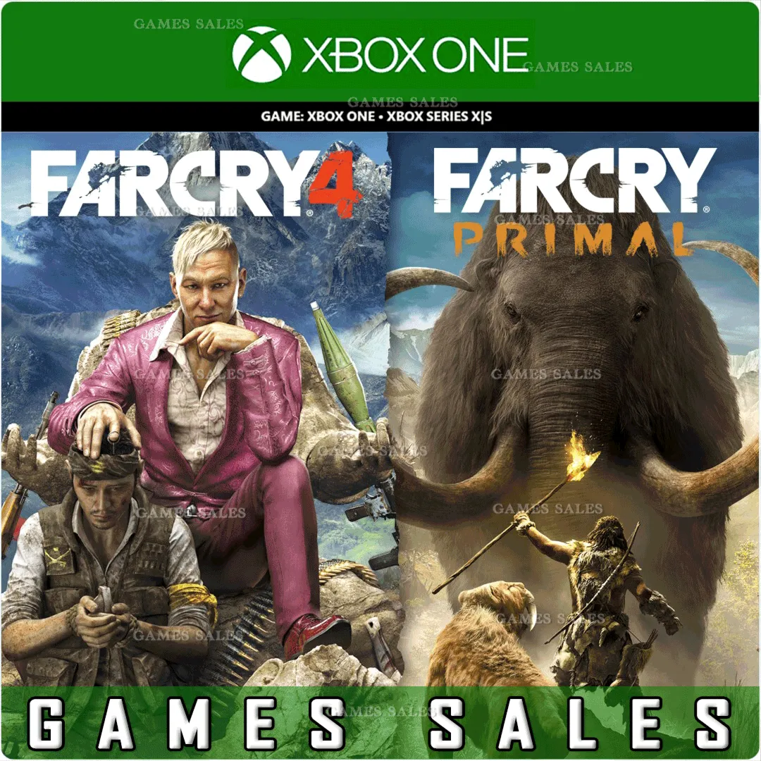 ✅ ❤ ️НАБОР FAR CRY 4 + FAR CRY PRIMAL❤ ️XBOX🔑 КЛЮЧ✅ 