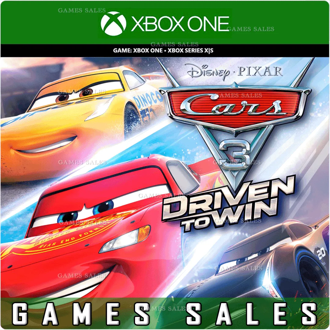 ✅ ❤ ️CARS 3: DRIVEN TO WIN❤ ️XBOX ONE|XS🔑 КЛЮЧ✅ 