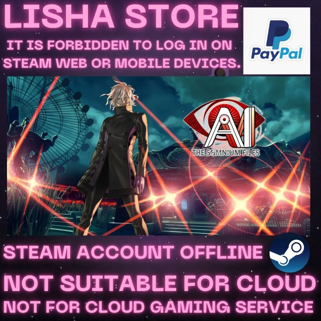 AI The Somnium Files Стим Оффлайн на 90 дней - irongamers.ru