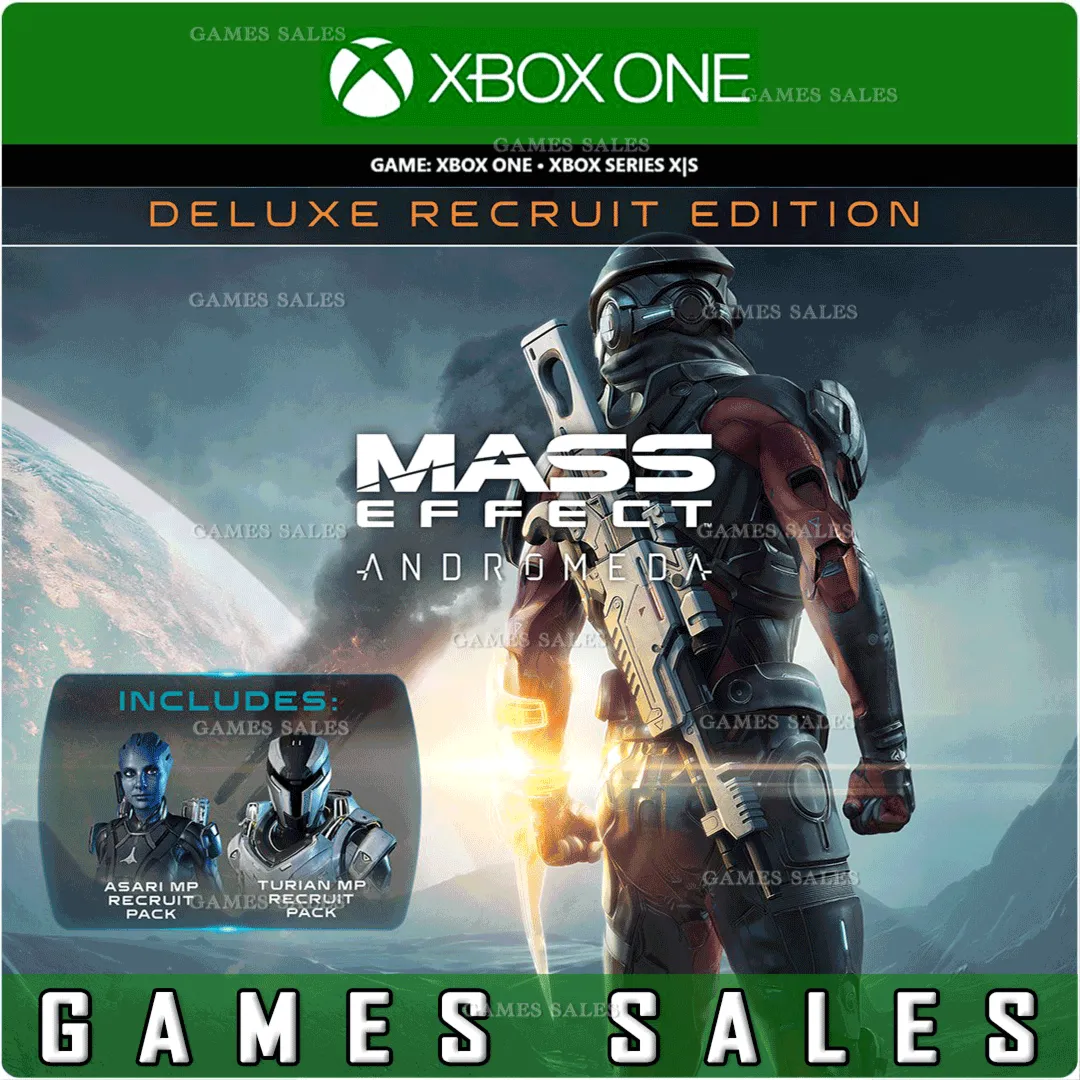 MASS EFFECT: ANDROMEDA – DELUXE RECRUIT XBOX КЛЮЧ - irongamers.ru