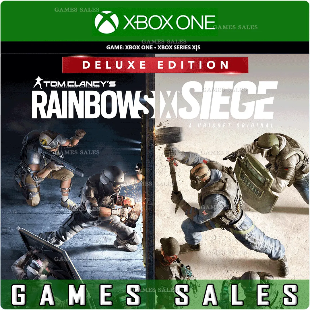 ✅ TOM CLANCY'S RAINBOW SIX SIEGE DELUXE EDITION✅ XBOX✅ KEY