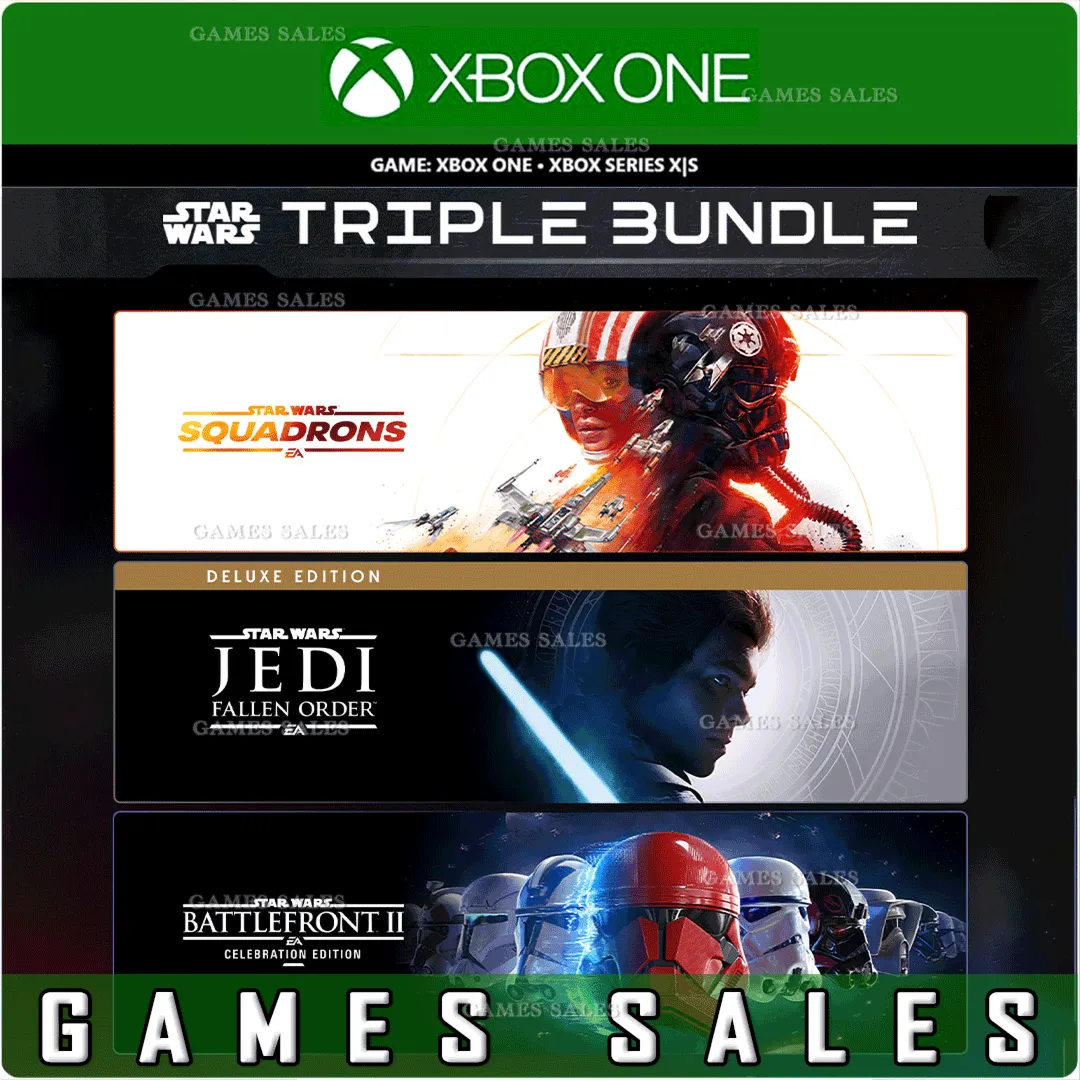ТРОЙНОЙ КОМПЛЕКТ EA STAR WARS 3 ИГРЫ XBOX КЛЮЧ - irongamers.ru