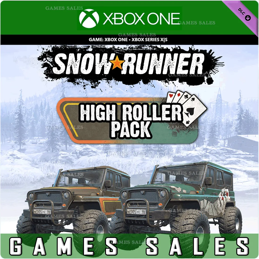 ✅ ❤ ️SNOWRUNNER - HIGH ROLLER PACK DLC❤ ️XBOX ONE|XS🔑 КЛЮЧ
