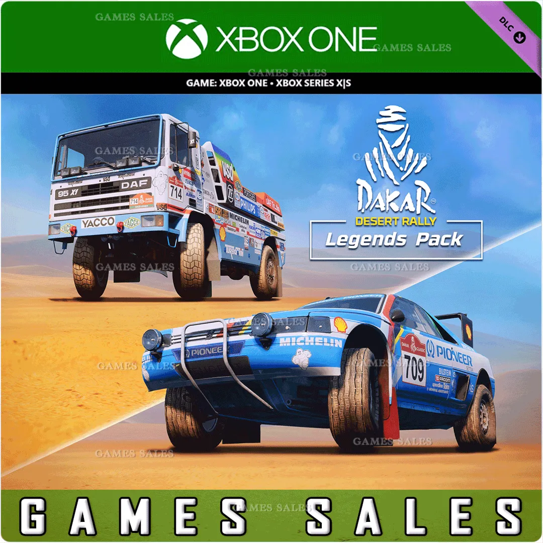 DAKAR DESERT RALLY - LEGENDS PACK XBOX ONE|XS КЛЮЧ - irongamers.ru