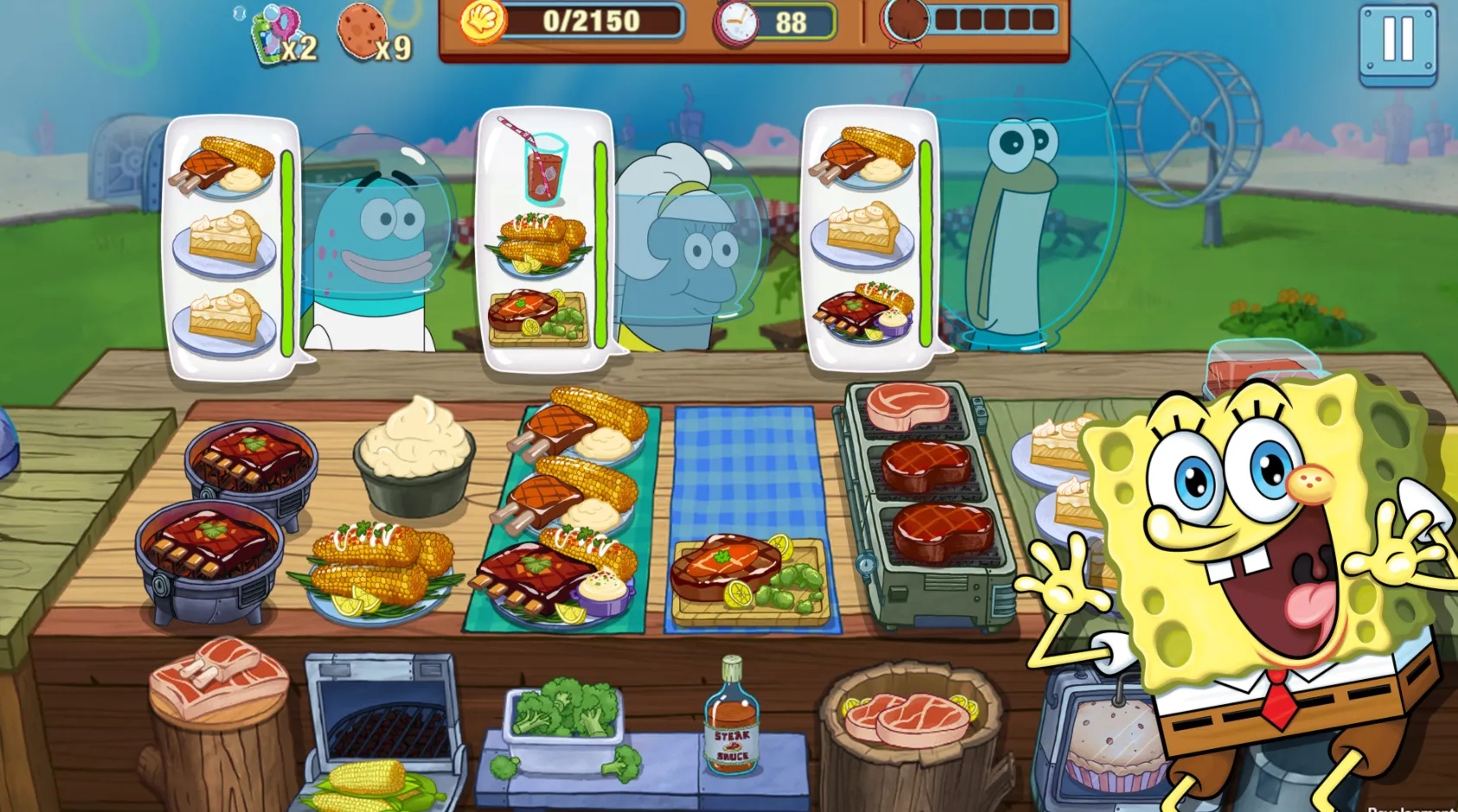 SpongeBob: Krusty Cook-Off Extra Krusty Edition XBOX
