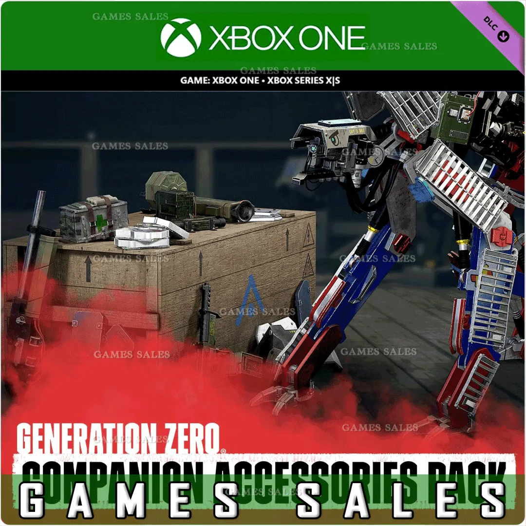 GENERATION ZERO - COMPANION ACCESSORIES PACK XBOX+PC - irongamers.ru