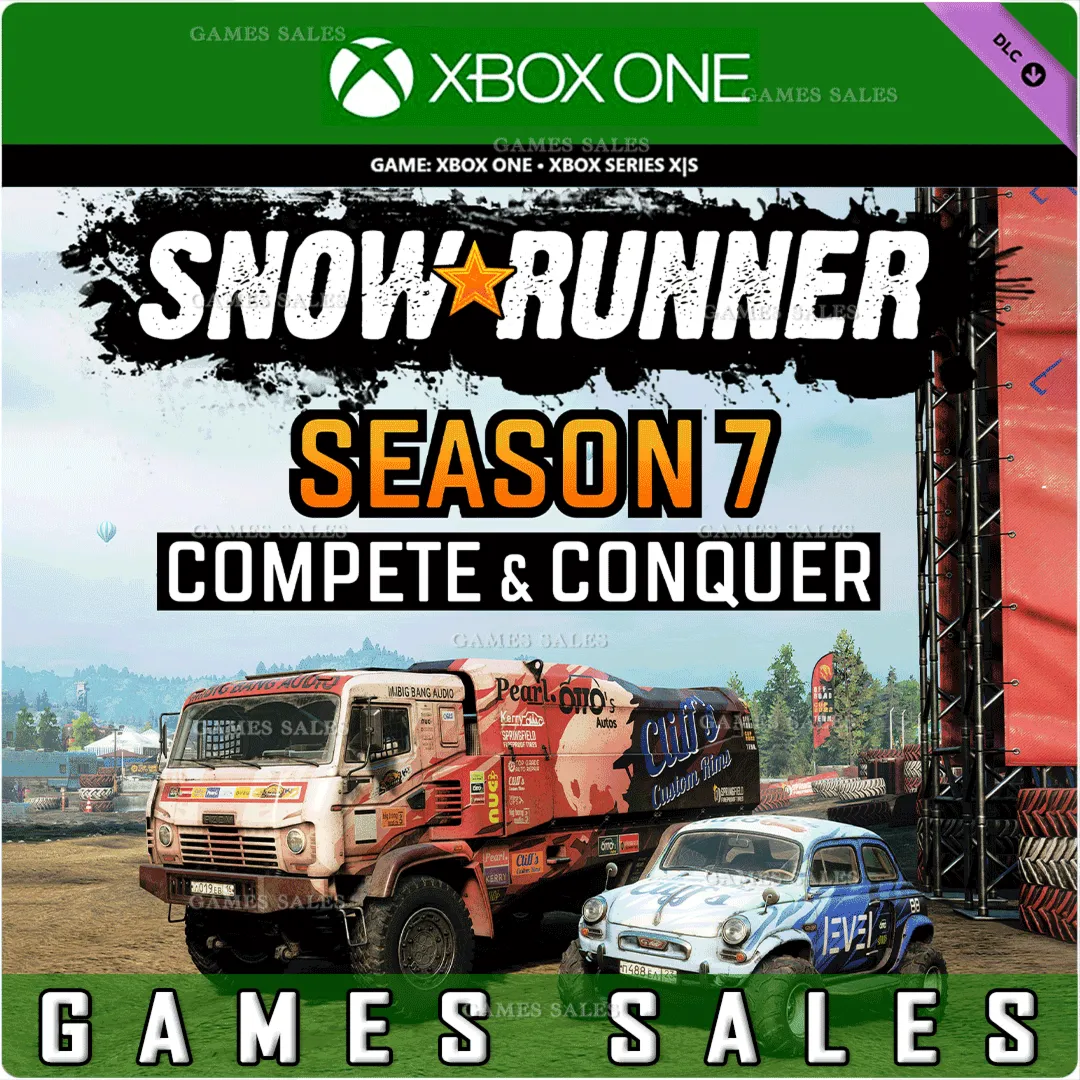 ✅ ❤ ️SNOWRUNNER - SEASON 7: COMPETE & CONQUER❤ ️XBOX🔑 