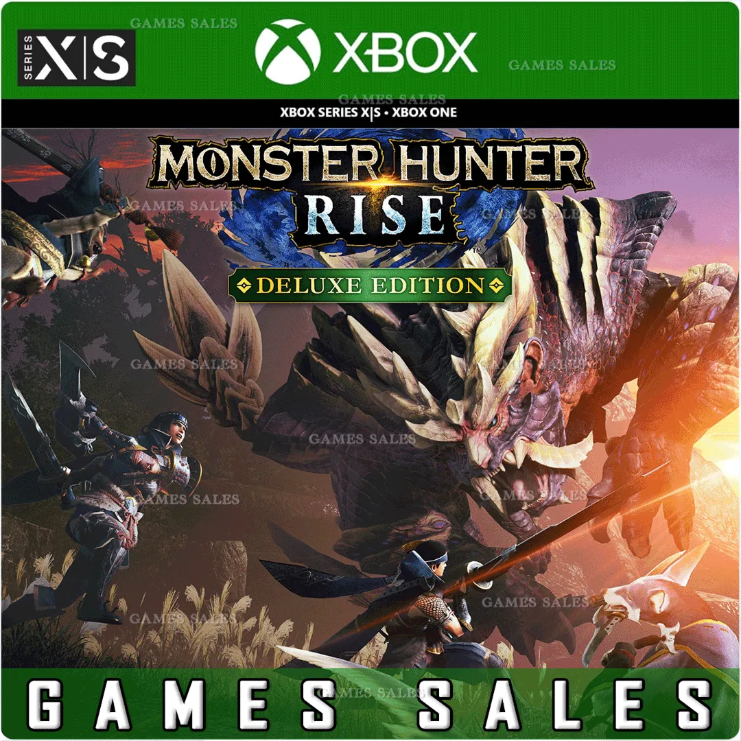 ✅ ❤ ️MONSTER HUNTER RISE DELUXE EDITION✅ XBOX ONE|XS🔑 КЛЮЧ