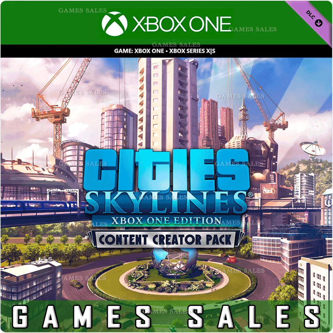 ✅ CITIES: SKYLINES - CONTENT CREATOR PACK DLC✅ XBOX🔑 КЛЮЧ