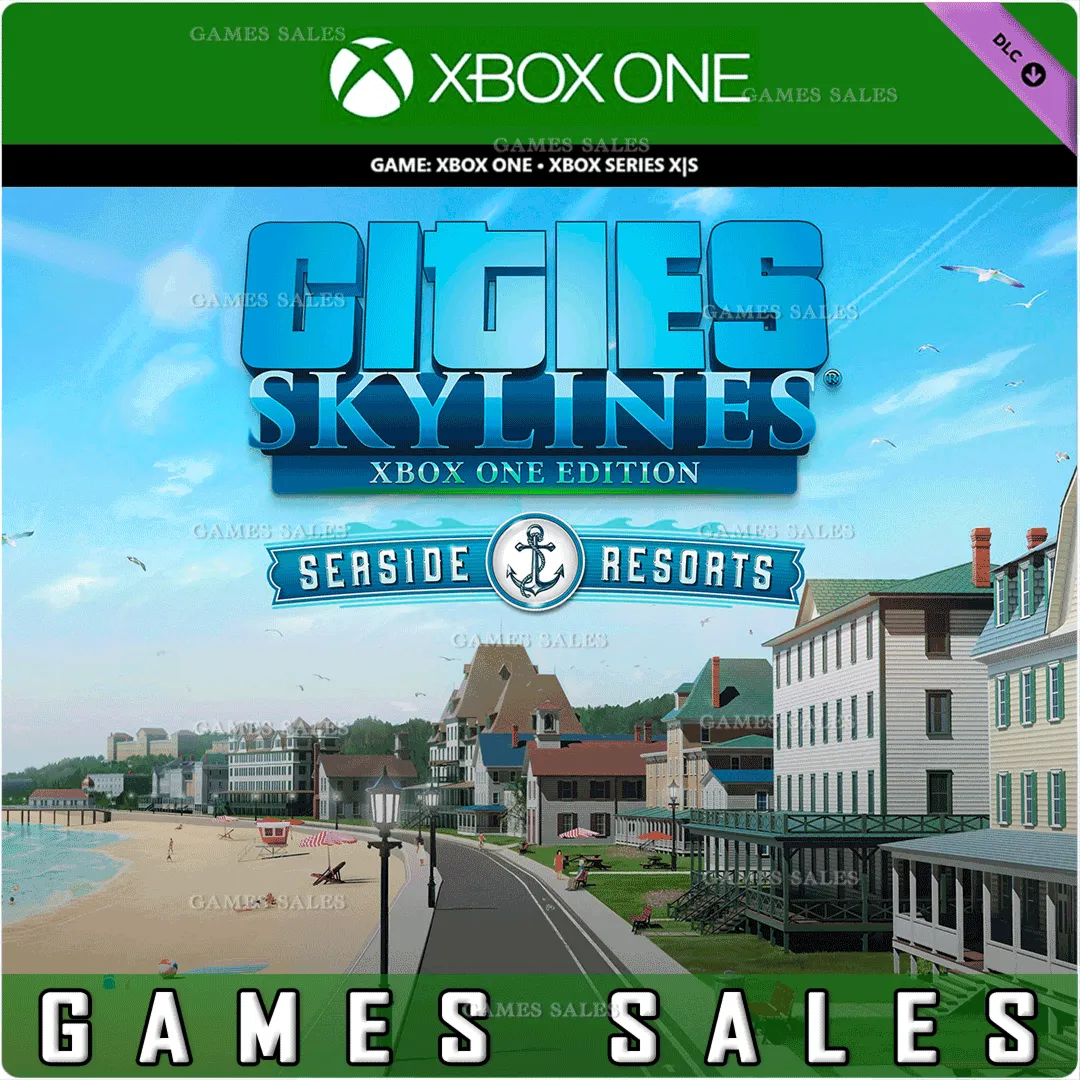 ✅ ❤ ️CITIES: SKYLINES - SEASIDE RESORTS DLC✅ XBOX🔑 КЛЮЧ