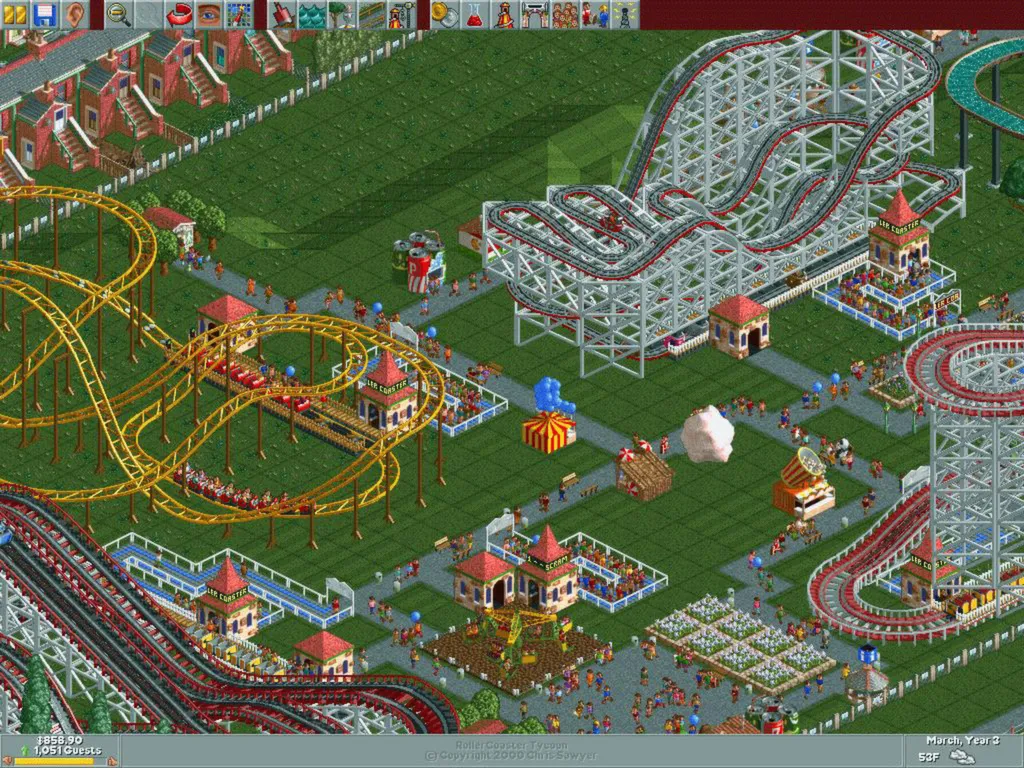 Roller Coaster Tycoon Deluxe Steam ключ RU/CIS РФ Россия key СНГ код limited Global