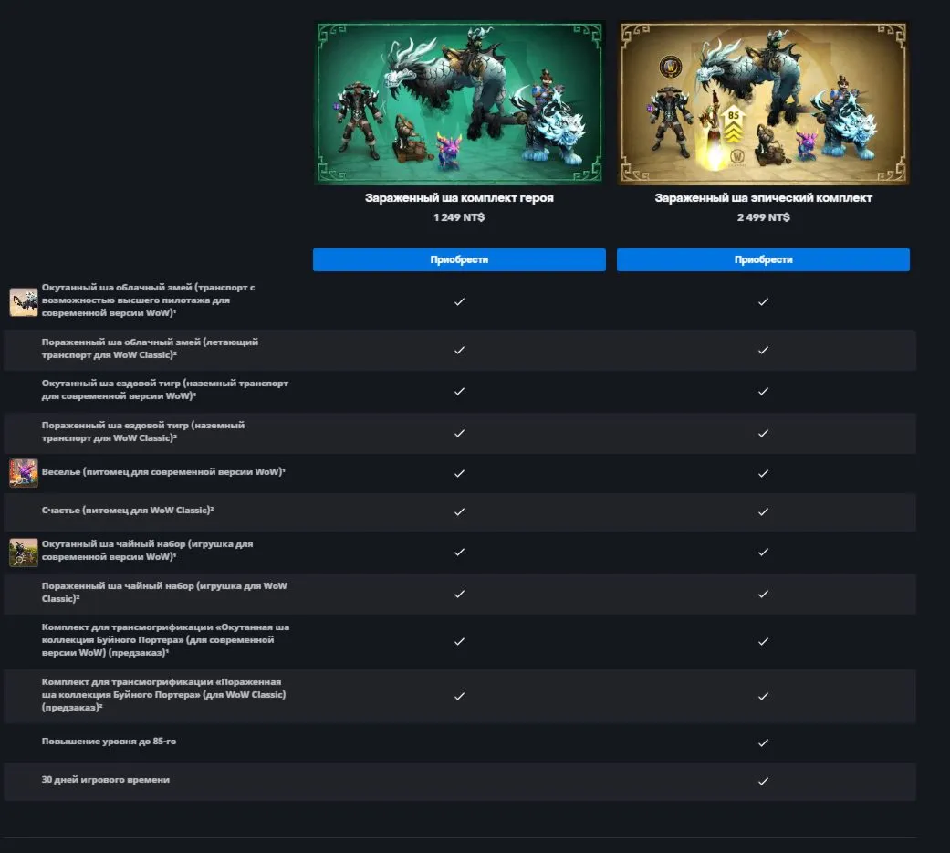 Mists of Pandaria Classic Battle.net Gift Подарок - irongamers.ru