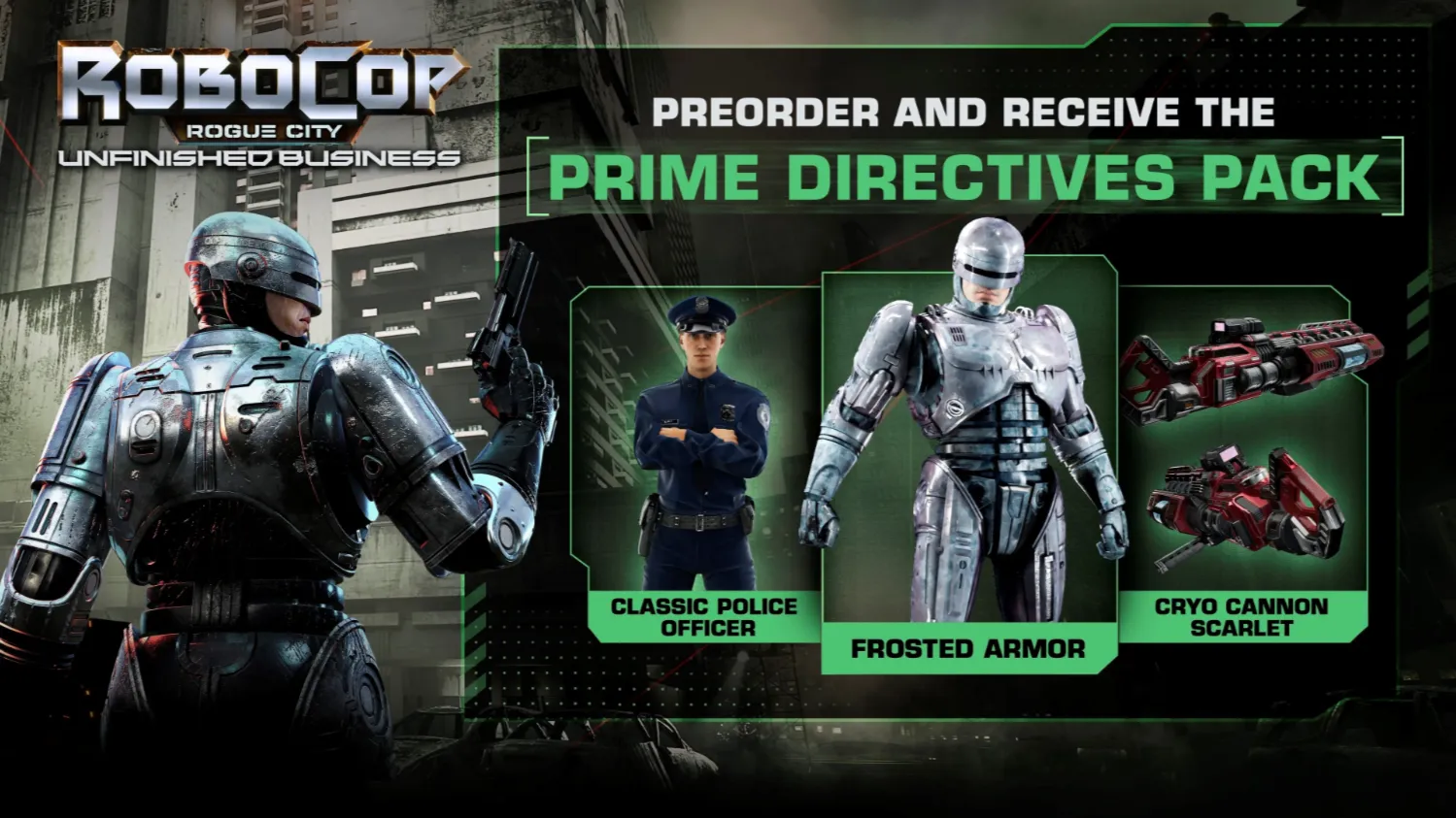 RoboCop: Rogue City - Unfinished Business + БОНУСЫ П/З