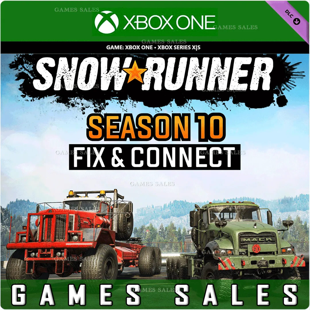 ✅ SNOWRUNNER - SEASON 10: FIX & CONNECT❤ ️XBOX🔑 КЛЮЧ