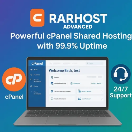 RARHost Advanced - пожизненный хостинг на cPanel | 30GB