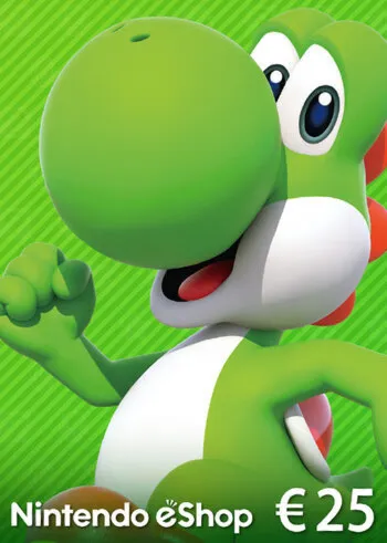 Ключ Nintendo eShop Card 25 EUR Италия Купить - irongamers.ru