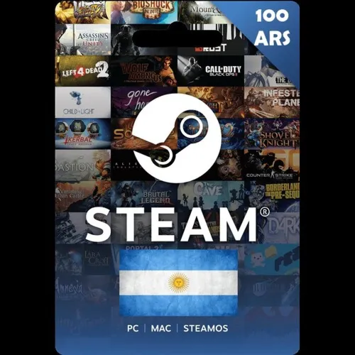 🎁 Steam Wallet Gift💳 Card 100 ARS💰 Ключ Аргентина🇦 🇷 