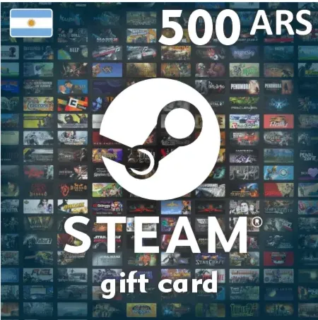 Steam Wallet Gift Card 500 ARS Ключ Аргентина - irongamers.ru