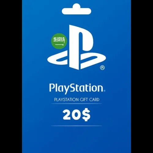PlayStation Network Card⚡ 20 USD⚡ KSA⚡ Key SAUDI ARABI🇸 🇦 