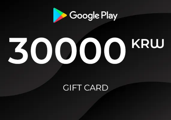 Google Play Gift Card 30.000 KRW Key Южная Корея - irongamers.ru