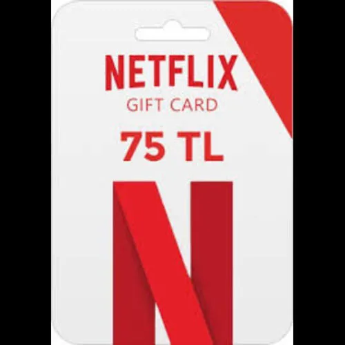🎬 Netflix Gift Card 75 TL🍿 Ключ Нетфликс Турция🇹 🇷 