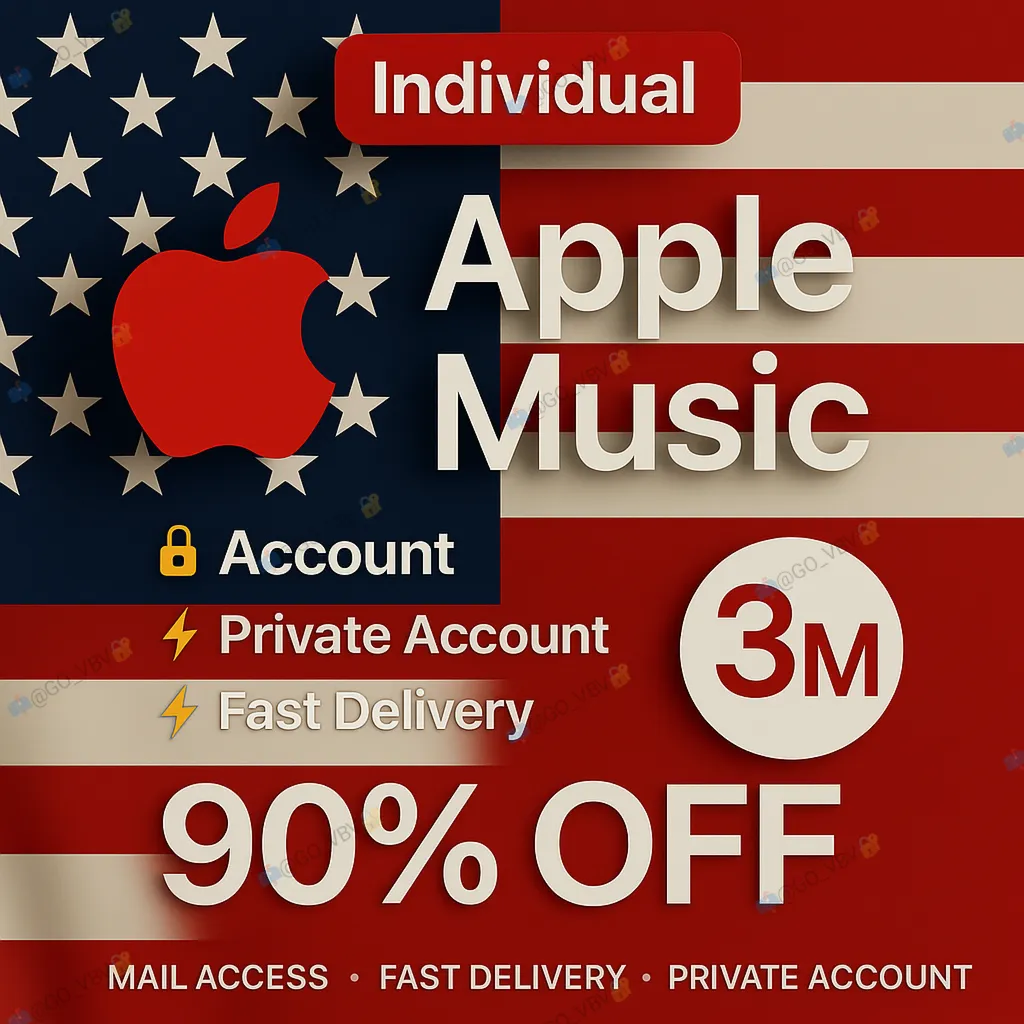 Apple Music 🇺 🇸 Инд. | 1/3M | Глобально ✅ 🌍 PRO USA