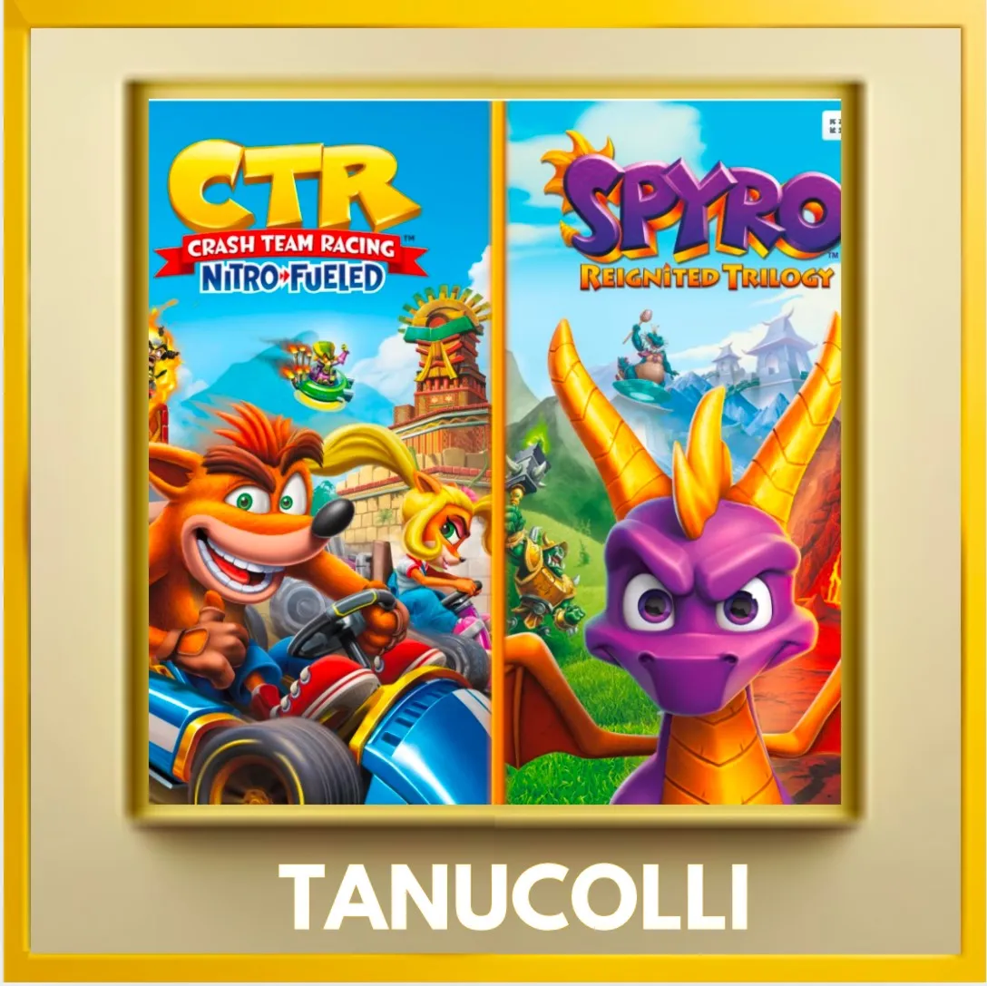 ☀ ️ Crash Team Racing + Spyro (PS4/EN) П3 Активация