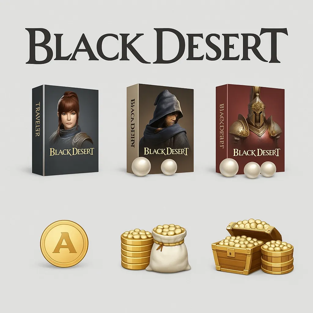🎮 Black Desert — Acoin и игровые паки (NA/EU) | 💰 
