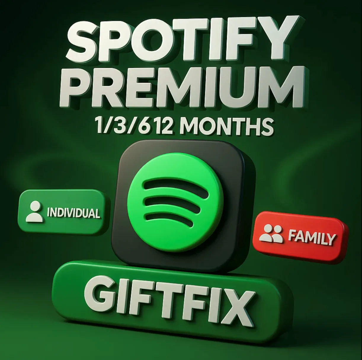🎧 Spotify Premium | 1-3-6-12 |  Индия | Египет