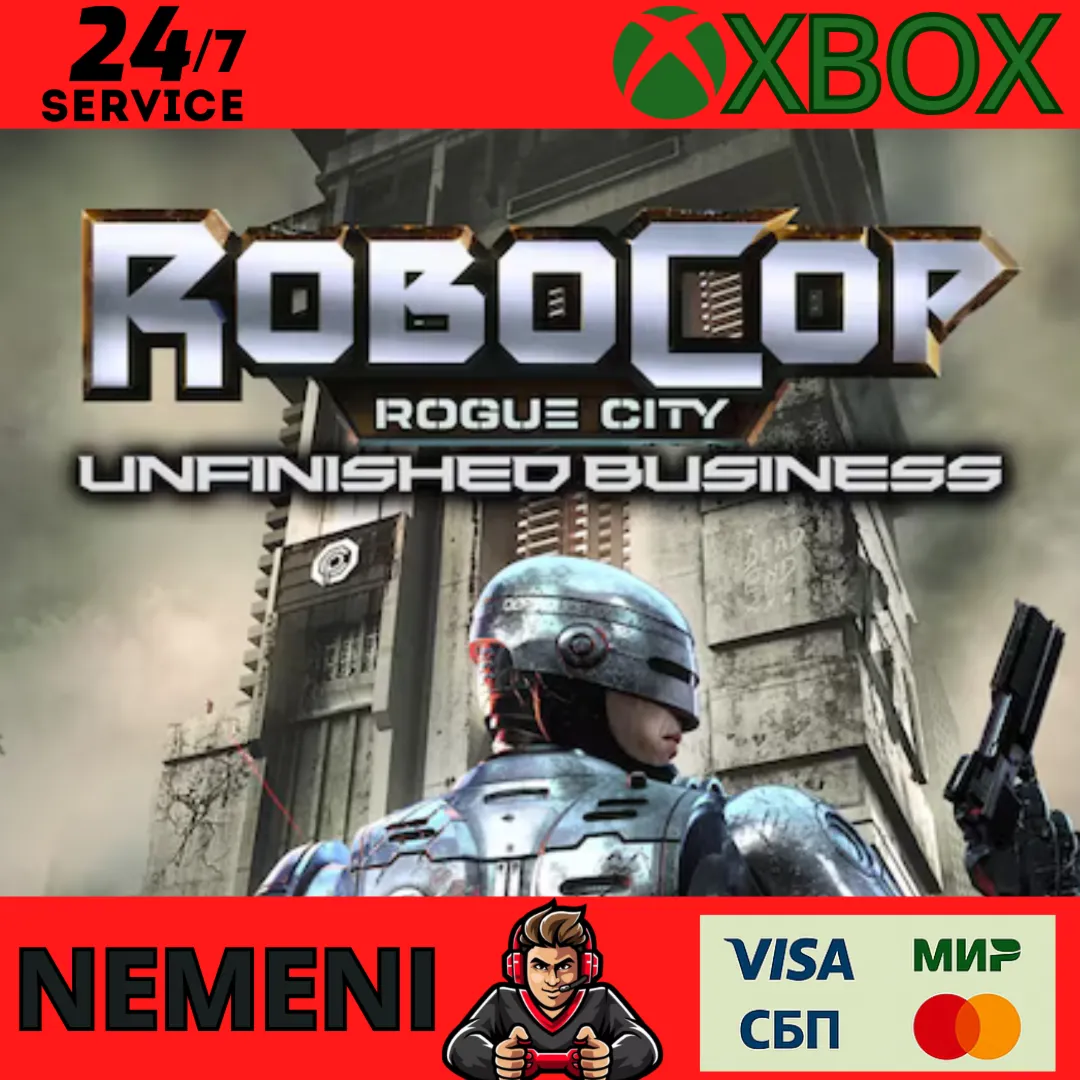 RoboCop: Rogue City Unfinished Business XBOX X|S КЛЮЧ - irongamers.ru