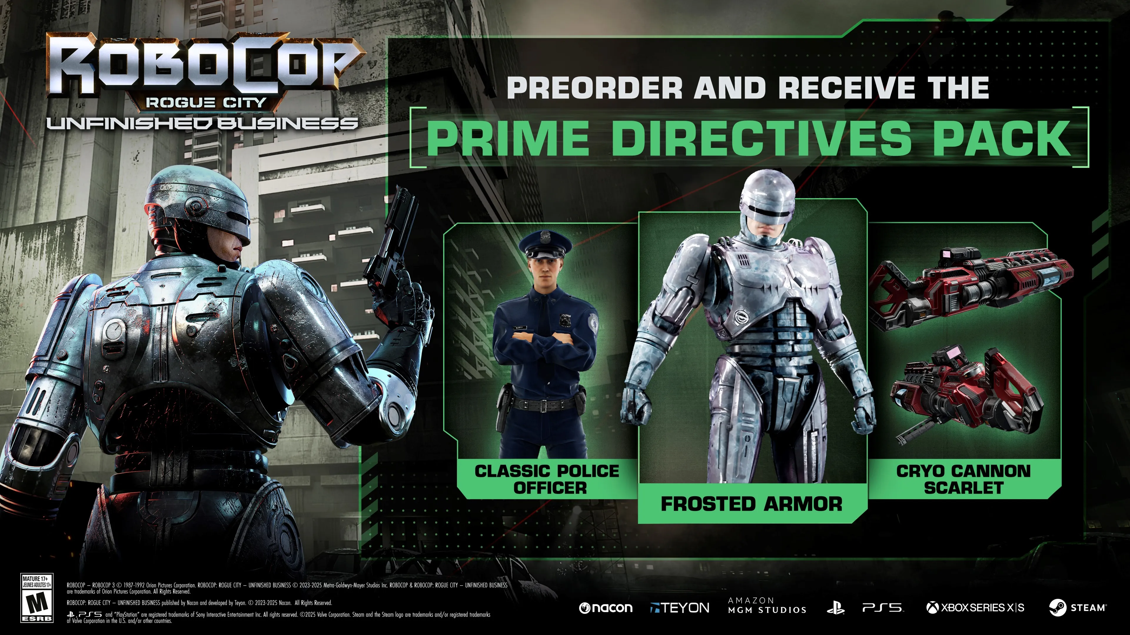 RoboCop Rogue City Alex Murphy + Unfinished Business💠 