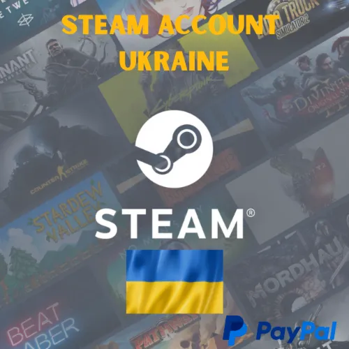 Новый аккаунт Steam Украина - Полный доступ - PayPal