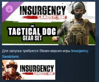 Insurgency: Sandstorm - Tactical Doc Gear Set DLC AUTODELIVERY STEAM РОССИЯ