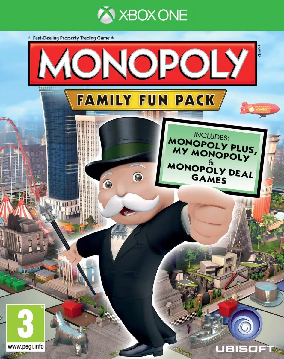 MONOPOLY FAMILY FUN PACK XBOX ONE X|S KEY - irongamers.ru