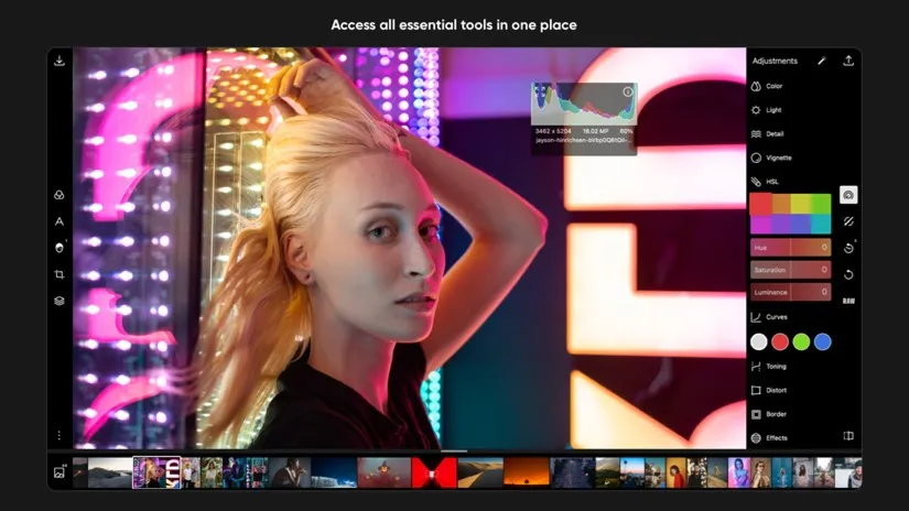 PRO 1 год для Polarr Pro Photo Editor Microsoft ПК