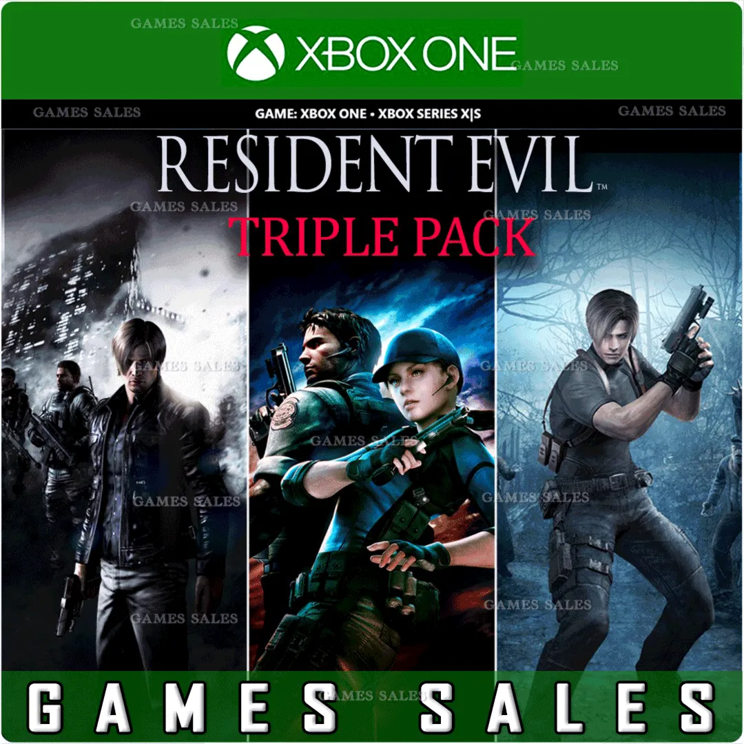 ✅ ❤ ️RESIDENT EVIL TRIPLE PACK (4/5/6)❤ ️XBOX🔑 КЛЮЧ✅ 