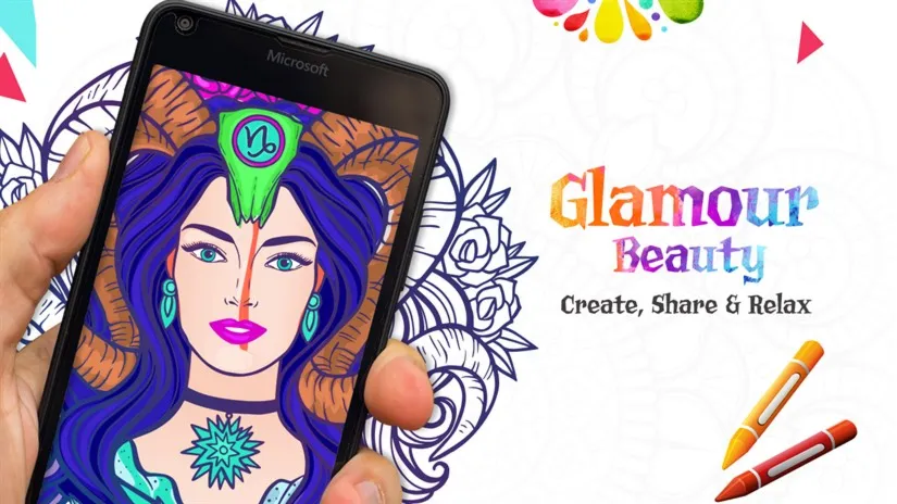 Премиум для Adult Coloring Book With Multiple Templates