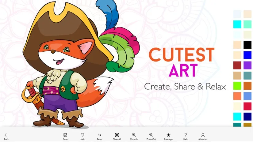 Премиум для Abstract Coloring Book Microsoft store ПК