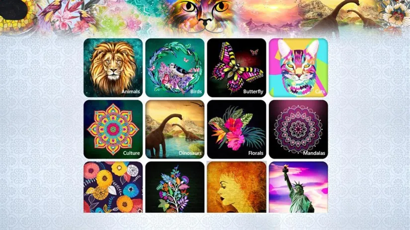 Премиум для Abstract Coloring Book Microsoft store ПК