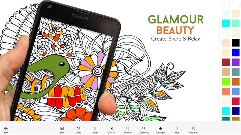 Премиум для Abstract Coloring Book Microsoft store ПК