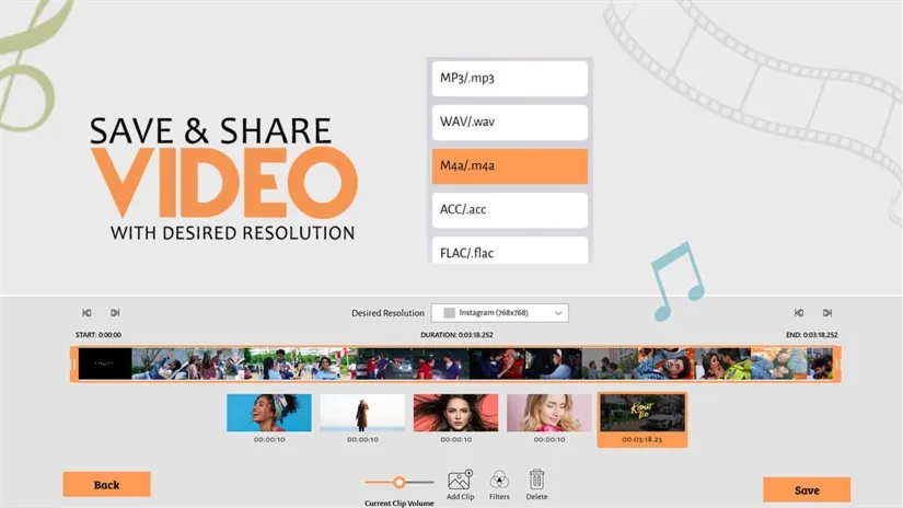 PRO для Add Music To Videos Microsoft Store ПК Windows