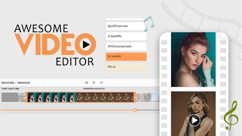 PRO для Add Music To Videos Microsoft Store ПК Windows
