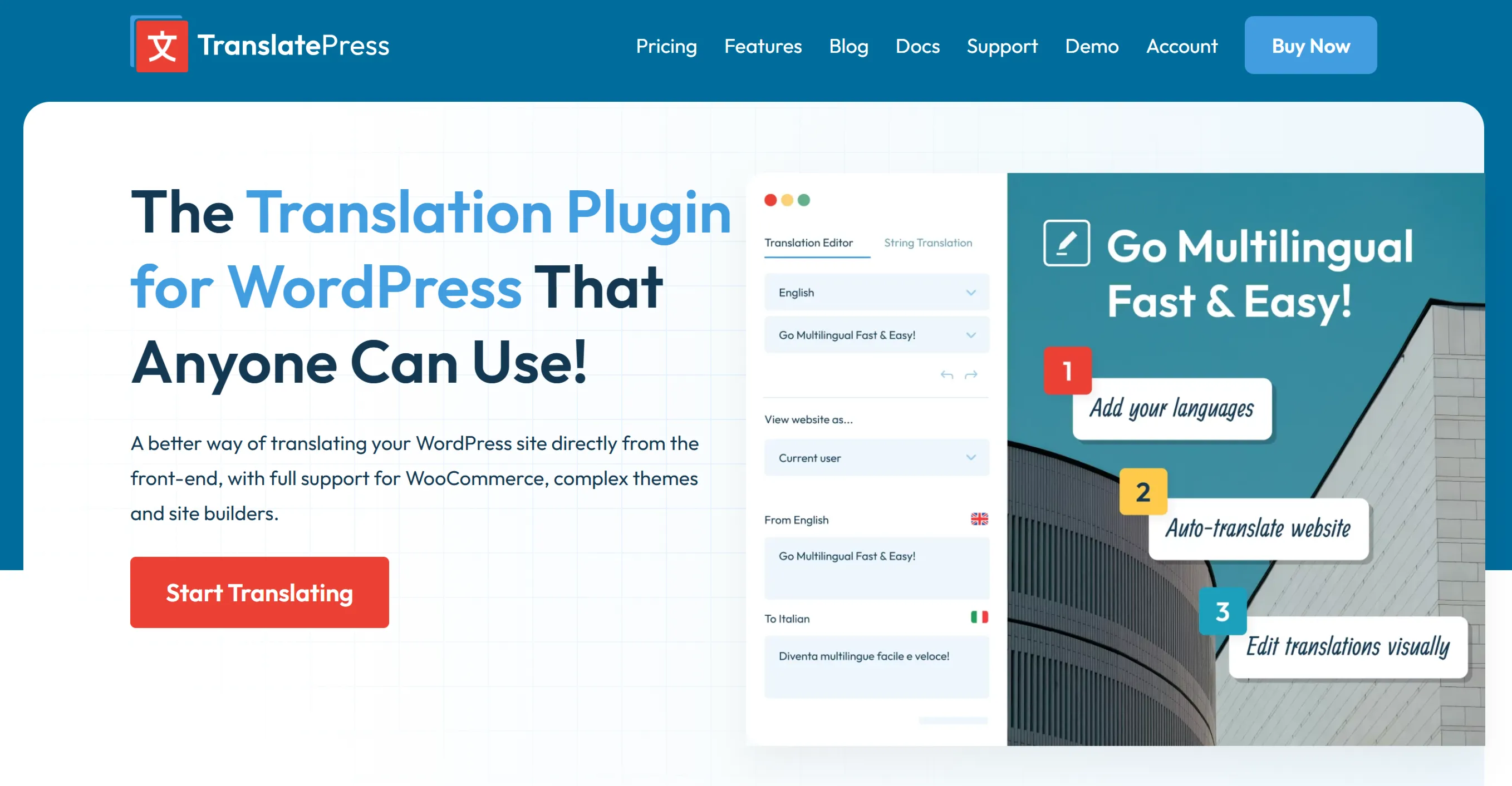 Лицензия TranslatePress Pro  на год