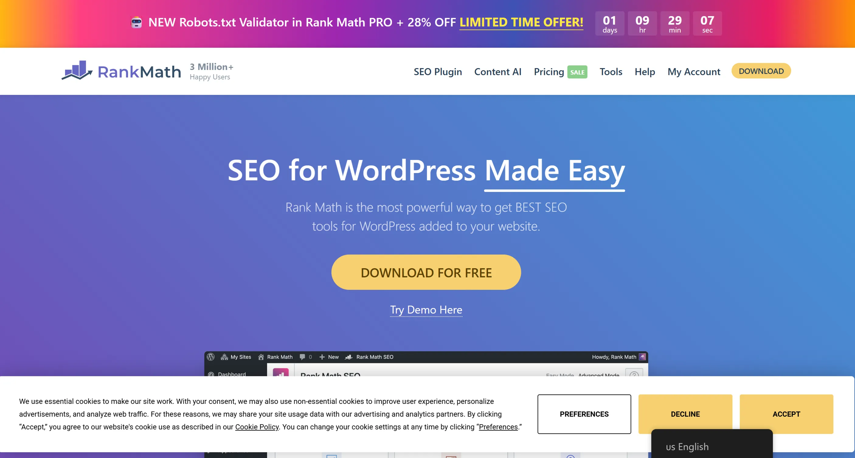 Последняя версия плагина Rank Math Pro SEO GPL