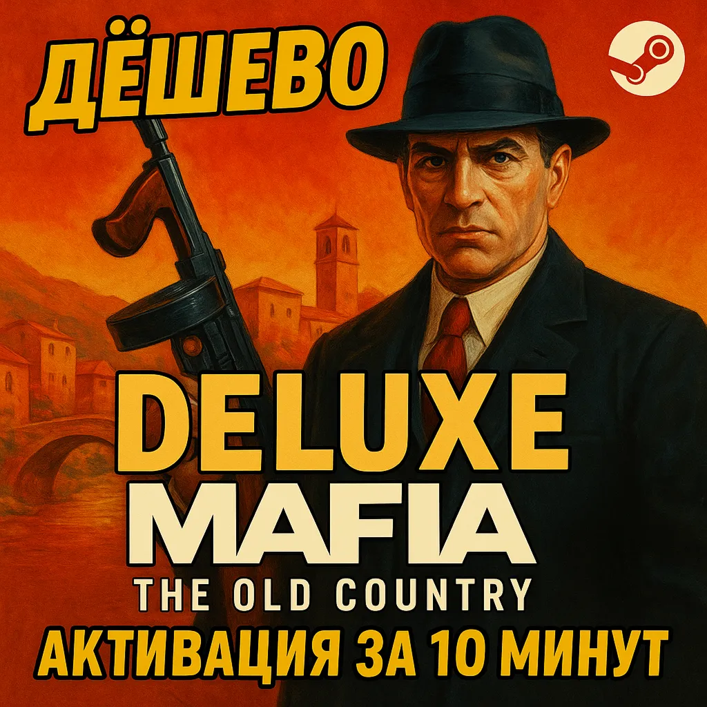 🔴 СБП+КЭШБЕК🔴 Mafia: The Old Country  Deluxe🔴 STEAM
