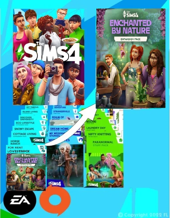 The Sims 4 Полная коллекция| EA app| ПК/Мак - irongamers.ru